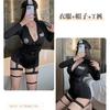 Nueva Lencería Sexy Sexy Club Nocturno Cuero Ciudad Mujer Policía Cos Traje Uniforme de Rendimiento Estilo Lujuria Pura Seductor