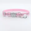 Collar Reflectante de Seda para Gato Compañero con Cascabel Esmerilado Collar para Perro Gato Cara de Gato Hebilla de Seguridad Anti-asfixia Collar