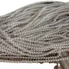 Molino de agua ABS perla sintética agujero recto plástico cuentas sueltas DIY hecho a mano con cuentas accesorios de ropa de boda perlas falsas