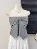 Top Regata Tomara que Caia Listrado Doce Picante Inspirado em Design para Mulheres, Top Curto de Verão Sem Mangas