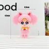 Llavero Colgante de Chica Hermosa de Animación de Dibujos Animados Llavero de Guerrera Hermosa Colgante de Muñeca Colgante de Coche Caja Sorpresa