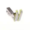 Pie Prensatelas de Plástico de Doble Capa Alto y Bajo TCRTCL Pie Prensatelas Tope para Tendón de Res Tangente Accesorios para Máquina de Coser Industrial Plana de Computadora