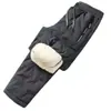 Pantalones de exterior para hombre, con forro polar, engrosados, cálidos y cómodos, con forro de lana de cordero, corte holgado y disponibles en tallas grandes, perfectos para el uso casual en invierno