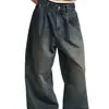Pantalones Vaqueros Casuales Versátiles de Pierna Recta, Corte Holgado, Tendencia Retro Americana, Nuevos para Primavera/Otoño 2026 para Hombre