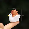 Nova Boneca Capivara Pequena Capibala Mini Boneca Criativa Musgo Micro Paisagem Decorações de Mesa Pequenos Enfeites