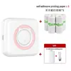 Mini Impresora Estudiante Pegatina Pregunta Equivocada Pequeña Portátil Bluetooth Foto Papel Térmico Impresora