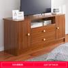 Yijiada Móvel de TV moderno simples de chão sala de estar apartamento pequeno quarto armário alto combinação de móvel de TV armário de parede