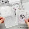 Bolsa de Malla con Cierre Zip de Encaje Blanco de Aspecto Elevado Empaque de Tarjetas Regalo Bolsa Autoadhesiva Tarjeta Creativa Empaque Pequeño