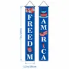Bandera Americana del Día de la Independencia Transfronteriza Bandera de Jardín Decoración del 250º Aniversario Arreglo Pareja Bandera Conmemorativa Bandera en Forma de Abanico Personalización
