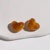 Novo Produto de Inverno Pó Glitter Areia Movediça Fantasma Fofo Pêssego Gordo Coração Acessórios de Coração DIY Enfeites para Chapéu Infantil