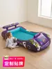 Colchón Inflable para Niños Tema de Carreras Portátil Camping Familiar Engrosado PVC Ecológico Amazon Nuevo Personalizado