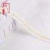 Tela de burbujas en stock con adornos de cuentas, perlas de malla, encaje hecho a mano estilo Chanel pequeño para decoración de ropa, accesorios y ribete de encaje