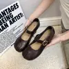 Zapatos de mujer Mary Jane para aumentar la altura 2026 nuevo de moda verano suave estilo coreano chica Mori versátiles a la moda zapatos de mujer