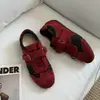 Nuevos zapatos de mujer 2026, estilo europeo y coreano, zapatillas de entrenamiento alemanas de color block a la moda, zapatillas casuales planas con cordones, zapatos individuales versátiles