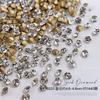 Arte de Uñas con Diamantes Apilados Tridimensionales Adornos de Diamante Fondo Puntiagudo Diamante Redondo Mini Diamante Checo Austriaco Relleno de Diamante Rhinestone de Cristal Decoración de Uñas