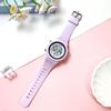 Reloj de Estudiante para Mujer, Reloj Despertador Multifuncional Resistente al Agua Estilo Ins, Reloj Electrónico de Estilo Universitario de Alta Apariencia para Estudiantes de Secundaria y Preparatoria