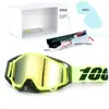 Set de Casco de Motocicleta Clásico en Stock, Gafas Todoterreno, Gafas de Exterior a Prueba de Viento, Gafas de Esquí UV, Gafas de Montar