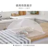 Cubierta de comida grande, a prueba de moscas, para uso doméstico, plegable, para cubrir alimentos en la mesa del comedor, cubierta de mesa