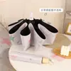 Paraguas Automático Estilo Ins con Forma de Corazón Degradado, Doble Uso para Sol y Lluvia, Sombrilla, Protección UV, Recubrimiento Negro, Paraguas Plegable para el Sol para Mujeres