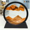 Criativo 3D vidro areia movediça pintura ampulheta sala de estar escritório descompressão areia movediça pintura ornamentos decoração de escritório atacado