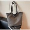 Bolsa Transfronteriza de Gran Capacidad para Mujer, Versátil de Verano 2026 Nuevo Bolso de Hombro Casual Simple de Lona, Bolso Tote para Estudiante
