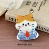 Bolsa de pelúcia de gatinho estilo coreano de desenho animado original, pingente de bolsa, boneca de animal de estimação gato de alta qualidade, decoração fofa DIY
