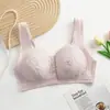 Ropa interior para madres, sujetador fino de verano sin aros, para mujeres de mediana edad y mayores, talla grande, sujetador tipo chaleco transpirable para mujeres de mediana edad.