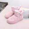 2025 Nuevas Botas de Algodón Cálidas de Invierno para Niños Botas de Nieve Cortas Cálidas para Hombres y Mujeres Zapatos de Algodón Medianos y Grandes para Niños 5020