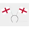 Copa del Mundo USA-Canadá-México Inglaterra Diadema Bandera Gafas Capa Bandera Pintura Facial Peluca 2026 Set de Aficionado Transfronterizo