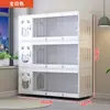 Villa Gato Espacio Jaula de Gato de Lujo Tienda de Mascotas Casa para Gatos Hogar Nido para Gatos de Interior Gabinete para Gatos Otros Tapetes para Arenero de Gato