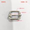 Alambre de hierro tirar corazón hebilla japonesa herrajes para bolsas hebilla ajustable DIY equipaje accesorios para ropa hebilla de pasador alambre de hierro hebilla diaria