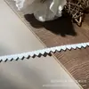Em estoque Novo Lolita Bordado Solúvel Em Água Lace Leite Seda Único Lado Flor Onda Lace Lace Código De Barras