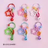 Chaveiro de Sino Pentagrama de Dopamina Fofo em Cores Doces Acessório de Pingente Versátil para Bolsa de Presente Pequena DIY
