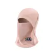 Protetor de Pescoço com Forro de Lã, Espessado para Aquecimento e Proteção contra o Frio, Chapéu e Protetor de Pescoço Integrados, Máscara de Rosto Inteiro à Prova de Vento para Uso Externo, Chapéu Pulôver para Ciclismo