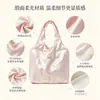 Bolsa de Ombro Única Grande Capacidade Estilo Preguiçoso Aberta Personalizada para Trabalho e Passeio Bolsa Tote de Cetim Simples de Alta Qualidade