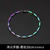 Pulsera Transfronteriza de Acero de Titanio para Hombres, No se Desvanece, Lujo Ligero, Sensación de Alta Gama, Joyería Versátil Hip-Hop, Accesorios Retro Simples y Únicos para Mujeres