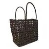 Bolsas Personalizadas para Mujer 2025 Nuevo Estilo Bolsas Tejidas a Mano Caladas para Mujer Bolso Cruzado de Hombro Bolsas de Playa para Vacaciones en la Costa