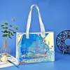 Bolsa de Tirador de Radio PVC Bolsa de Almacenamiento para Cosméticos Bolsa de Compras para Coser Bolsa de Regalo Bolsa Transparente para Souvenir Personalización