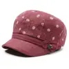 Sombreros de tela de estilo nuevo para mujeres de mediana edad y mayores, Sombreros para ancianos, Gorras de béisbol para mamás de primavera y otoño para mujer, Sombreros de sol para mujer de primavera y otoño
