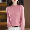 Venta al por mayor transfronteriza de suéteres de punto de manga larga para mujer nuevos de otoño e invierno, tops tipo pullover de talla grande, artículo popular de exportación