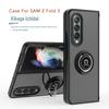 Capa de Celular com Suporte e Argola para Zfold3/Fold4 Geração 1 Qiyin Transfronteiriça Capa Protetora 40% de Desconto Pilha