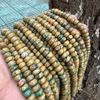 Cuentas de ábaco de piedra Shoushan natural, polvo de ópalo, cuentas de rueda Pico, venta al por mayor, bricolaje, Wenwan, cuentas de Buda, cuentas sueltas, accesorios