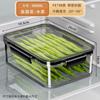 Caja cuadrada para el hogar para mantener la frescura, refrigerada, congelada, especial para almacenar alimentos, multicapa, con sabor antiadherente, sellada.