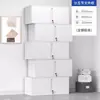 Estantería de acero con veta de madera, vitrina modular con puerta de cristal para el hogar, estudio u oficina, adecuada para almacenar documentos