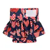 Pantalones menstruales personalizados para perras de Amazon, pantalones menstruales lavables y reutilizables para mascotas