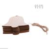 Artesanato de Natal Criativo Árvore de Natal Pingente Escultura Madeira Decoração de Festa de Férias Hangtag Home Decoração Props