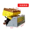 Línea de Contacto Deslizante Tipo Fila Wuxi Tipo C Colector Tipo M Deslizante de Contacto Móvil Colector Monopolar 1-7 Polos