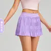 Falda Deportiva de Golf Transfronteriza Losco Amazon Ajustada Antibacteriana Falda Corta de Yoga Pantalones Falda de Tenis Anti-Exposición
