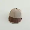 Gorro de bebé a juego de colores, gorra fina de primavera y otoño para bebé, gorra de béisbol de verano con protección solar para niños y niñas