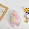 Mochila para niños de jardín de infantes, linda mochila de PU con lentejuelas para bebés, bolsa de merienda para princesas, mochila escolar pequeña